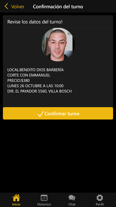 Bendito Dios Barbería Screenshot