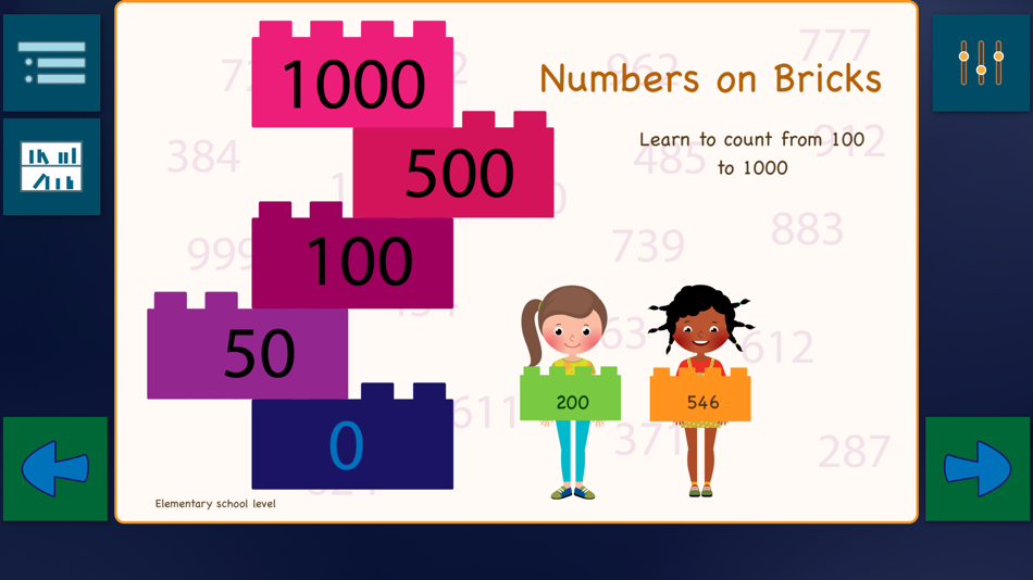 #1. Numbers on Bricks (macOS) 由: Magiwise