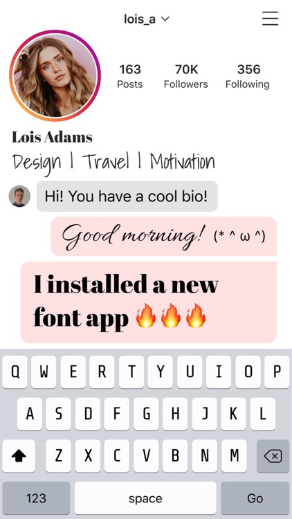 Font, Keyboard Skin for iPhone