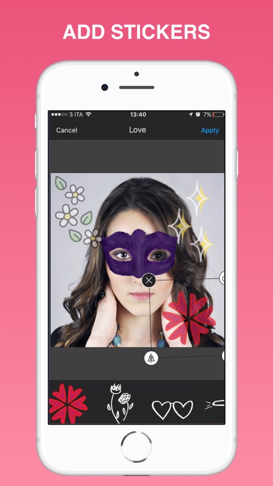 #3. Face make up: beauty tool (iOS) By: Gaetano La Delfa