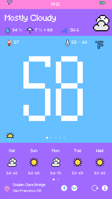 Pixel Weather - Forecast Screenshot