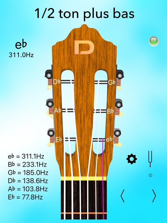 Screenshot #6 pour Accordeur Guitare Classique L