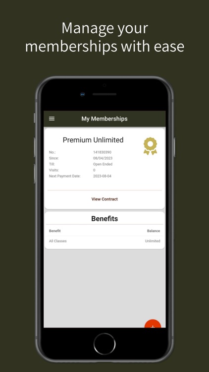 Boxing Club Member App