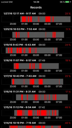SnoreClock - Do you snore? iPhone image 2