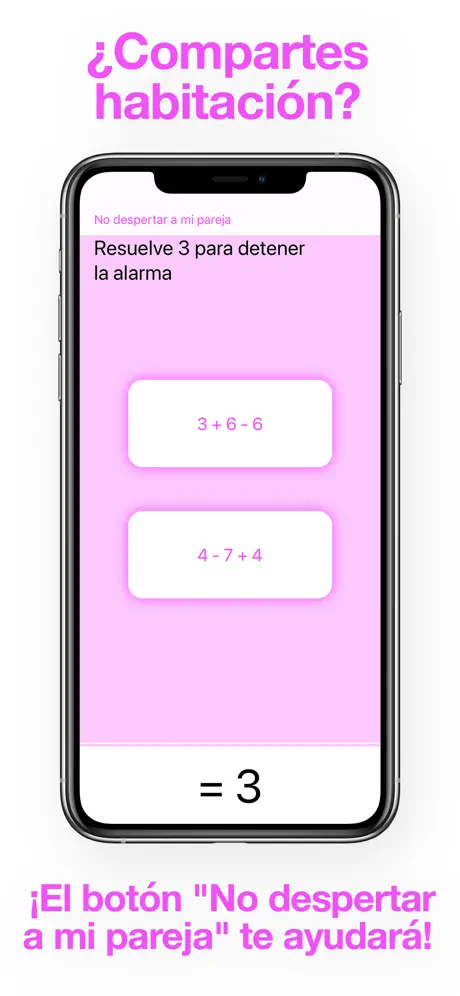 Mathe Alarm Clock -Despertador