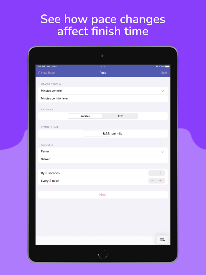 Running Calculator  True Pace