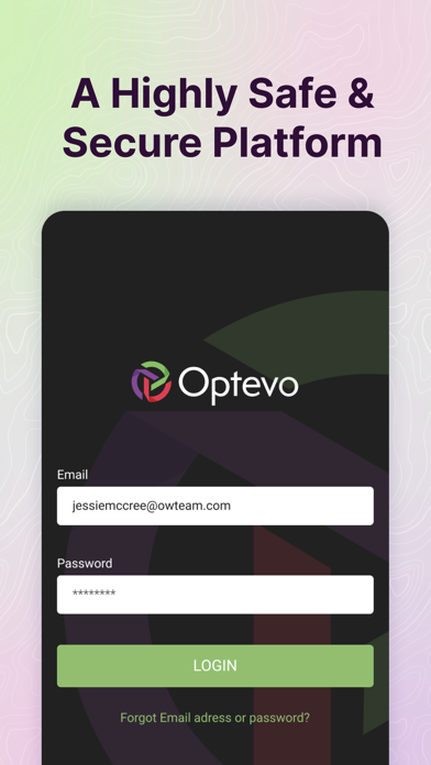 Optevo Screenshot