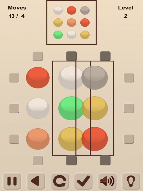 Puzzle Rows and Columns iPad screenshot
