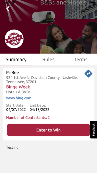 CliquePrize Screenshot