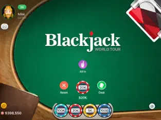 Screenshot 1 Blackjack cards iphone