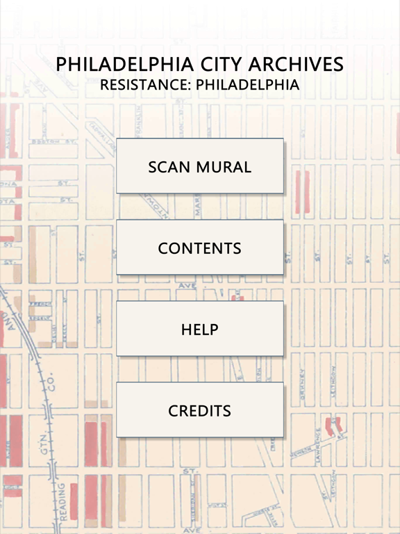 Resistance: Philadelphia iPad screenshot 1 - Education app