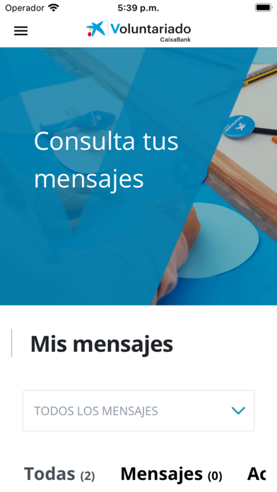 Voluntariado CaixaBank Screenshot