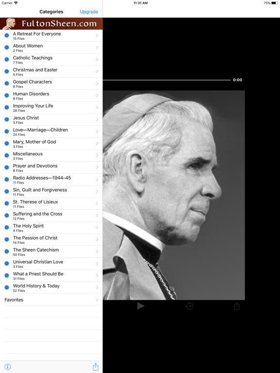 Screenshot #4 pour Fulton Sheen Audio Library