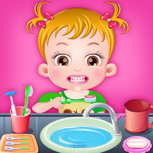 Baby Hazel Brush Time Icon