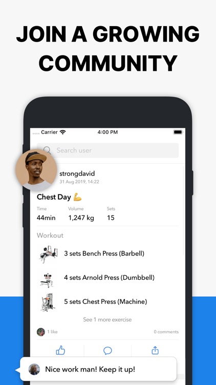 Hevy - Workout Tracker Gym Log screenshot-4