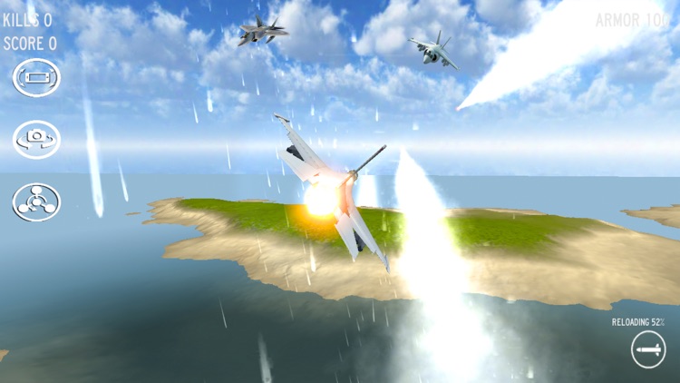 Jet Fighter Air Strike War screenshot-4