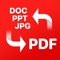 Icon Convert to PDF, Word, PPT, Doc