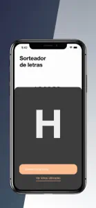 STOP ! - Sorteador de Letras screenshot #3 for iPhone