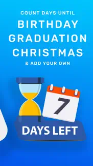 countdown reminder, widget app iphone resimleri 3