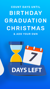 Countdown Reminder, Widget App screenshot
