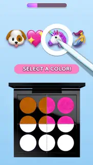 makeup kit - color mixing iphone screenshot 1