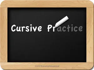 Cursive Practice screenshot 1