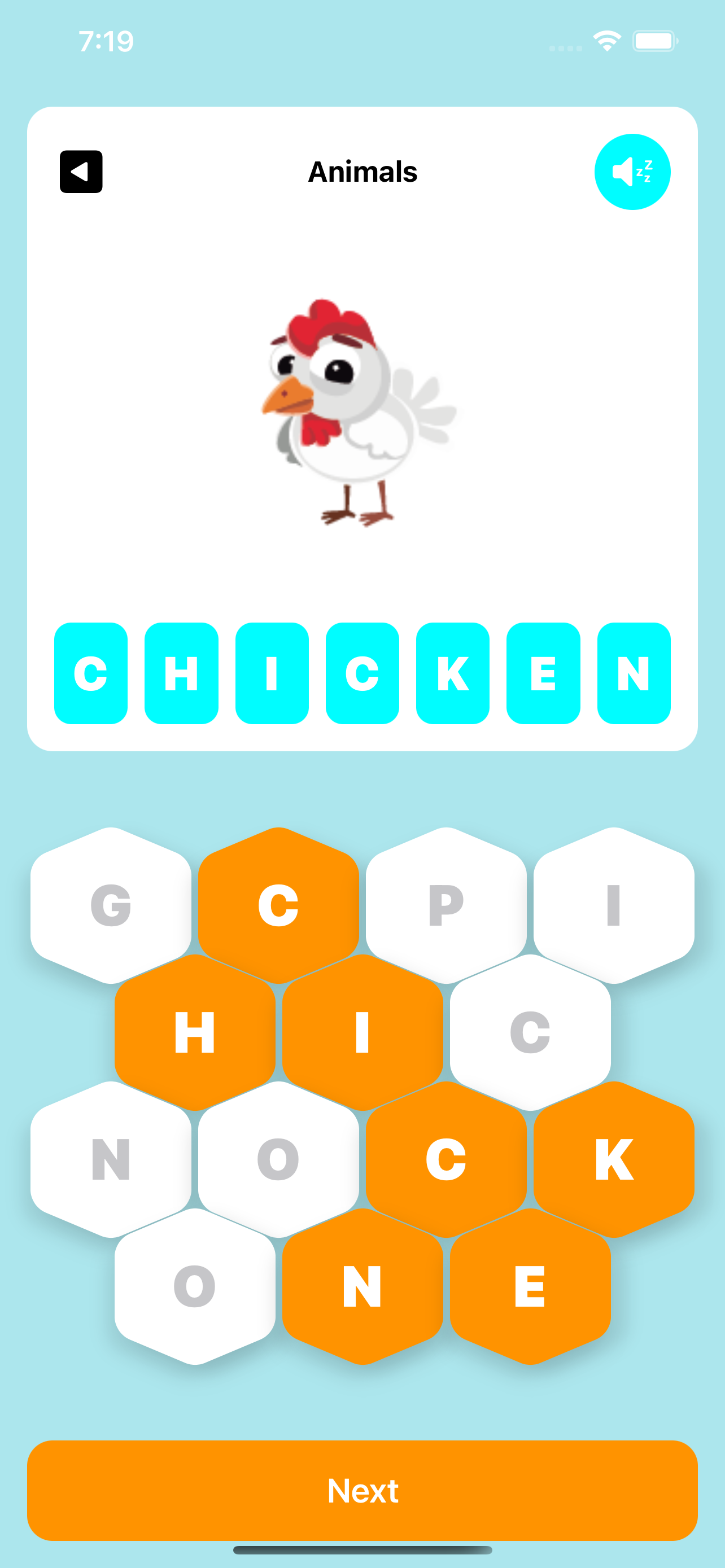Honey Word Puzzle