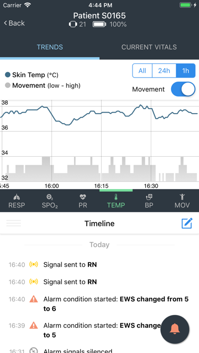 Monitoring Application Screenshot