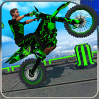 Mega Ramp Stunt Bike Games