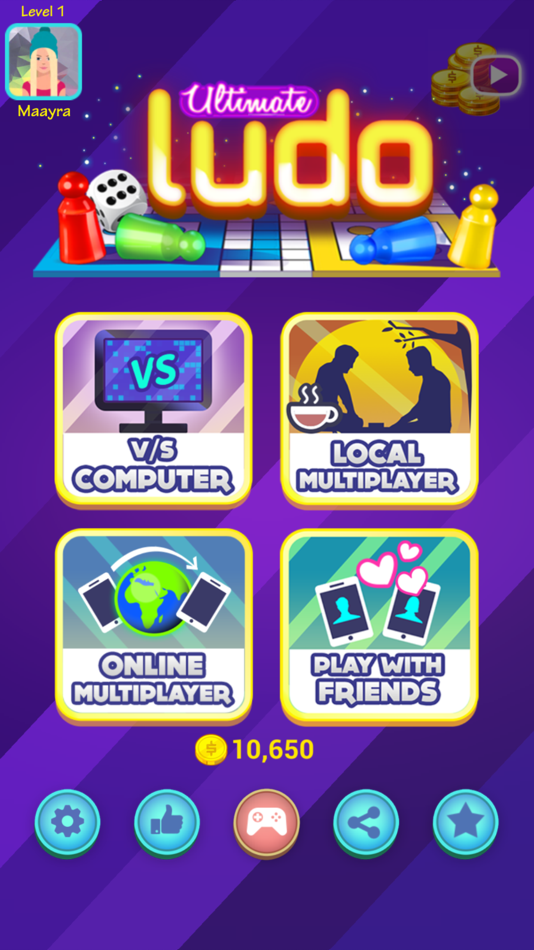#1. Ludo: Classic Fun Dice game! (iOS) От: Ironjaw Studios Private Limited