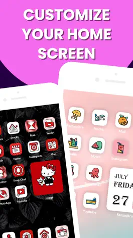 Game screenshot Widget: Shortcut Color Widgets apk