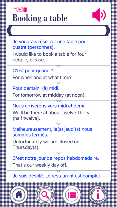 Culinary French A-Z Screenshot