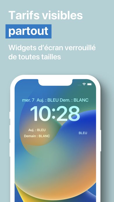 Couleur Tempo edf widget infoのおすすめ画像7