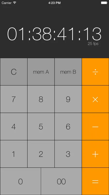 Simple Timecode Calculator screenshot 1 of 5