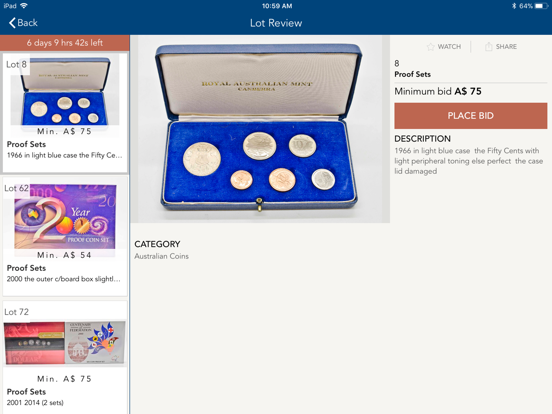 Screenshot #6 pour Downies Auctions