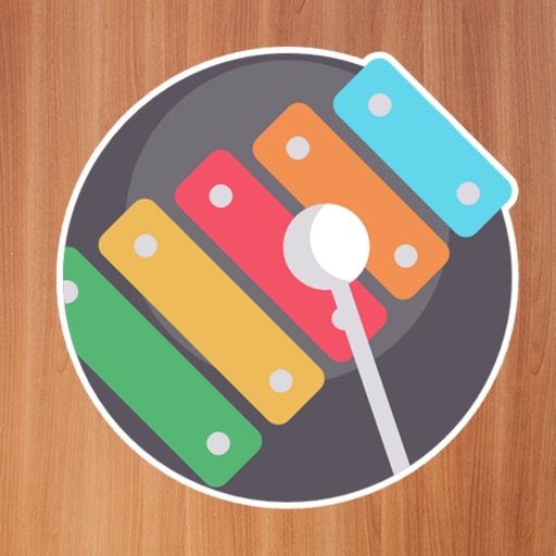 xylophone melody mallets icon