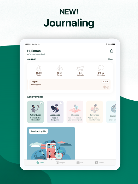 Screenshot #5 pour Simple Vegan - Recipes & Plan