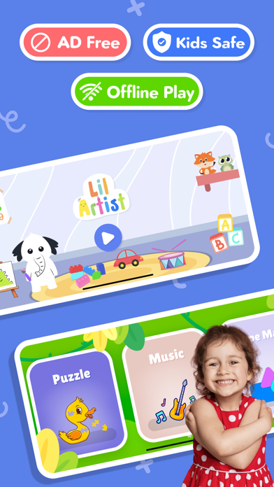 Lil Artist Kids Learning App Screenshot