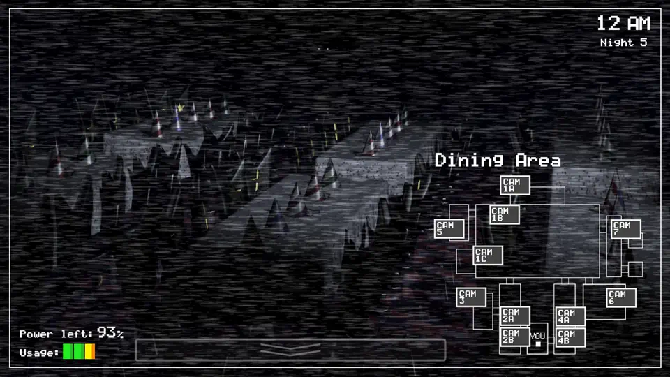 Screenshot von Five Nights At Freddy's auf dem iPhone 5