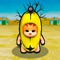 You have to fight through hordes of banana monsters, who are hungry for your flesh and blood