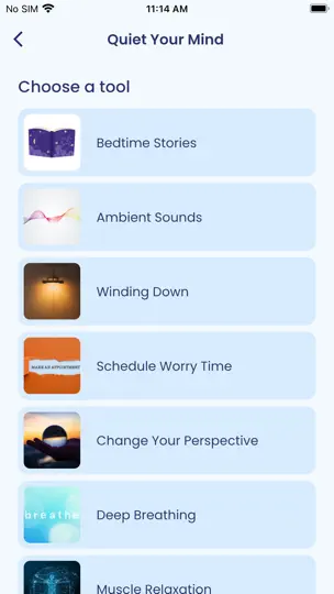 CBT-i Coach iPhone Screenshot 6