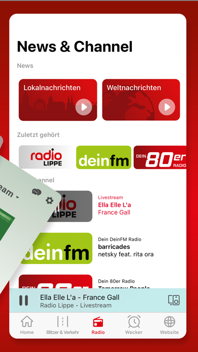 Radio Lippe Screenshot
