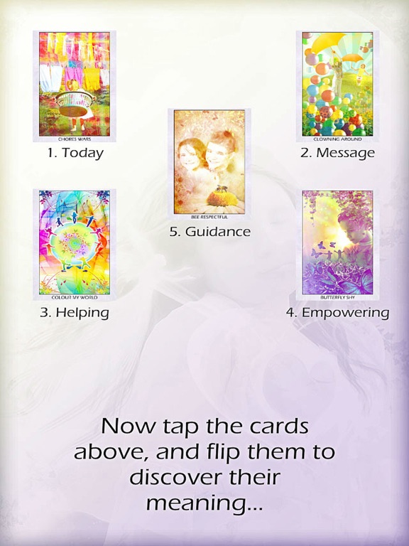 Earth Children Oracle Cards iPad screenshot