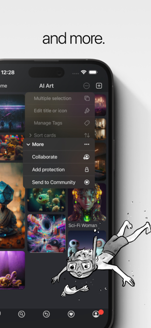 ‎Pile: Collect Bookmarks & Art Screenshot