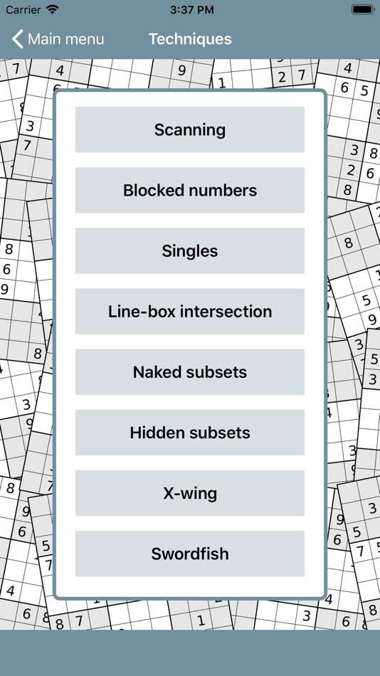 #8. Sudoku classic. (iOS) 由: Alejandro Castagnolo Martinez