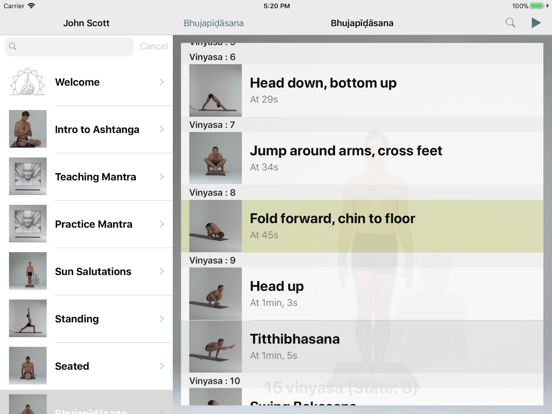 Screenshot #6 pour John Scott Yoga