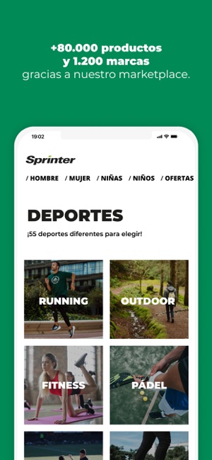 Sprinter en App Store