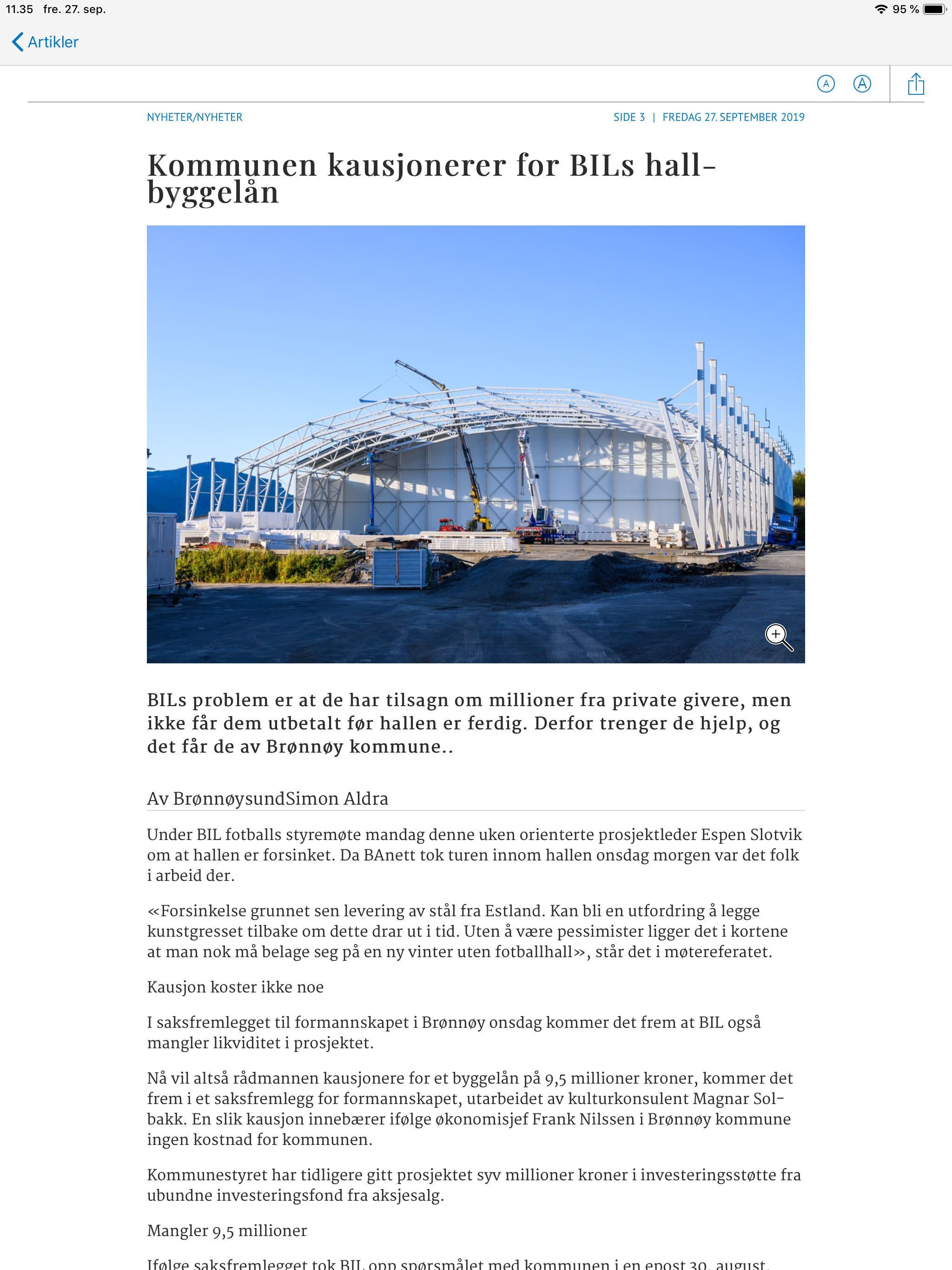 Brønnøysunds Avis eAvis screenshot 5