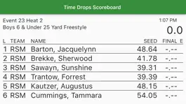 Game screenshot Time Drops Swim Scoreboard mod apk