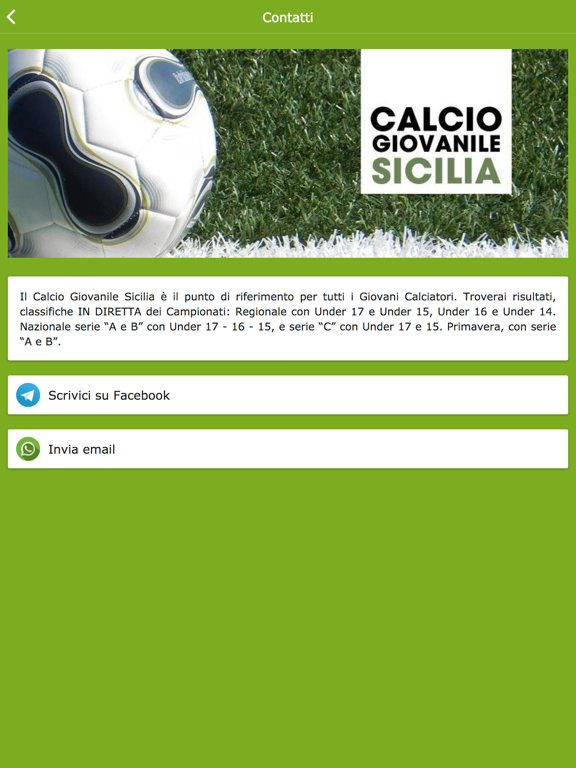 Screenshot #6 pour Calcio Giovanile Sicilia